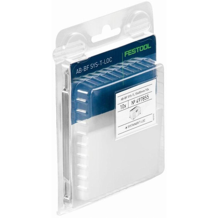 Lot de 10 Caches FESTOOL AB-BF SYS TL 55x85mm - 497855