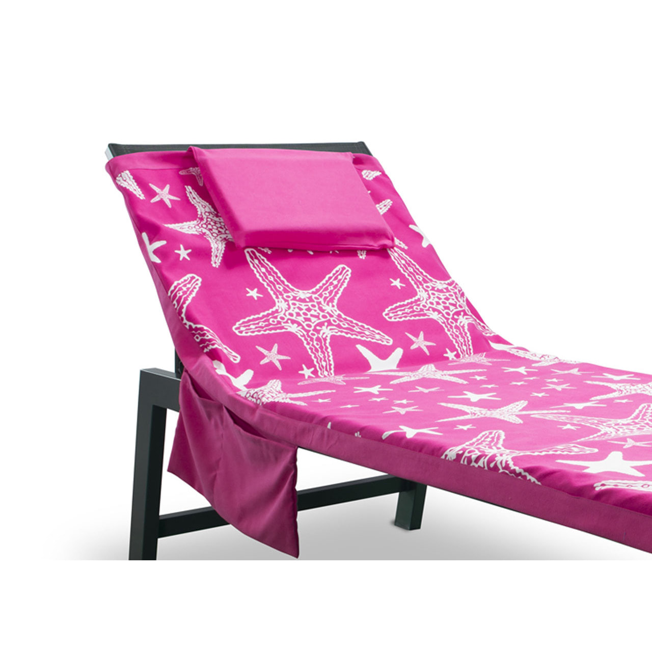 Telo Mare Lettino In Microfibra Disegno Miami