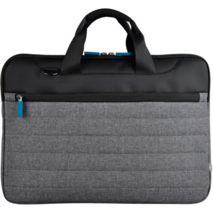 Sacoche ESSENTIELB 13-14'' Classic gris/bleu