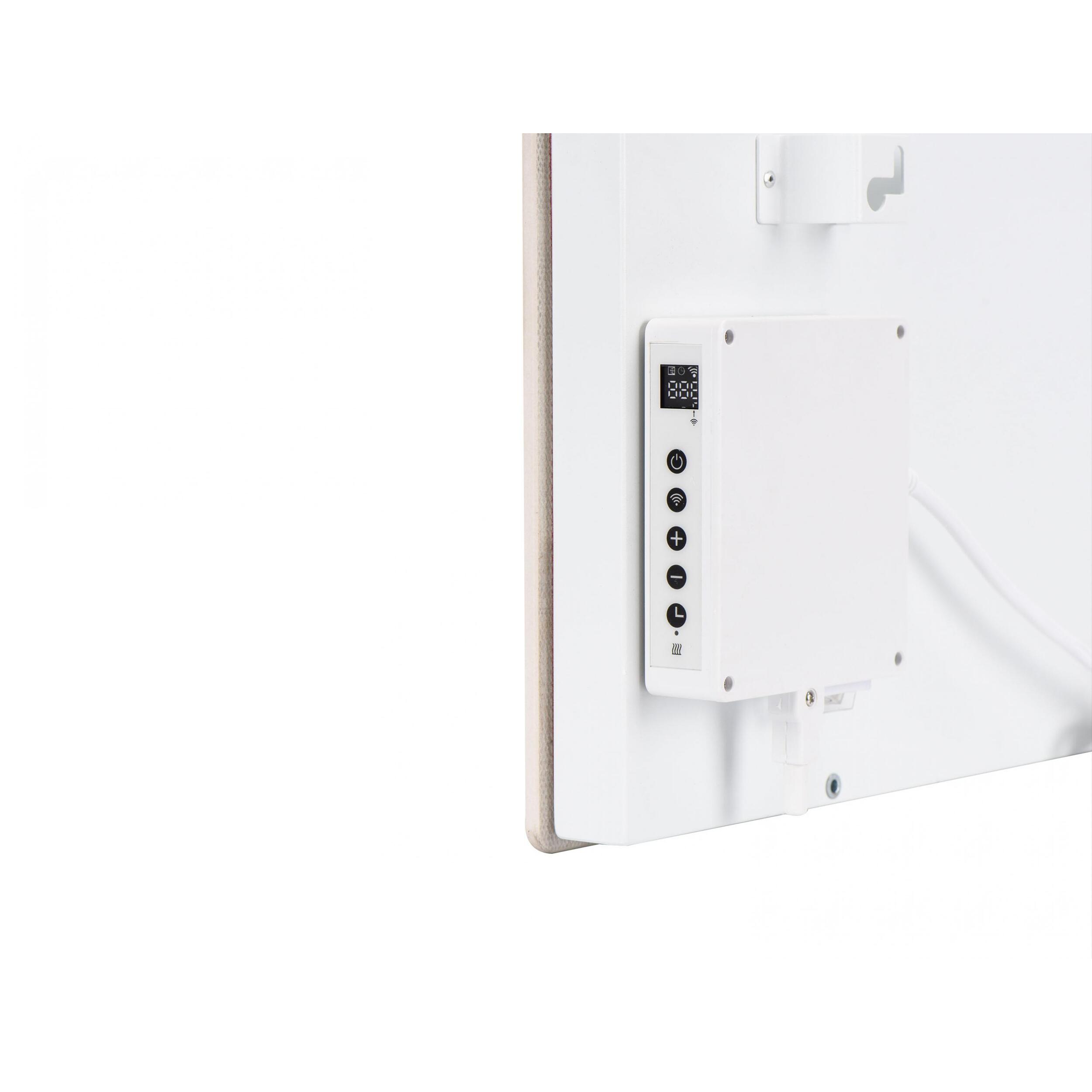 Émetteur thermique avec façade en céramique à finition marbrée 500   W