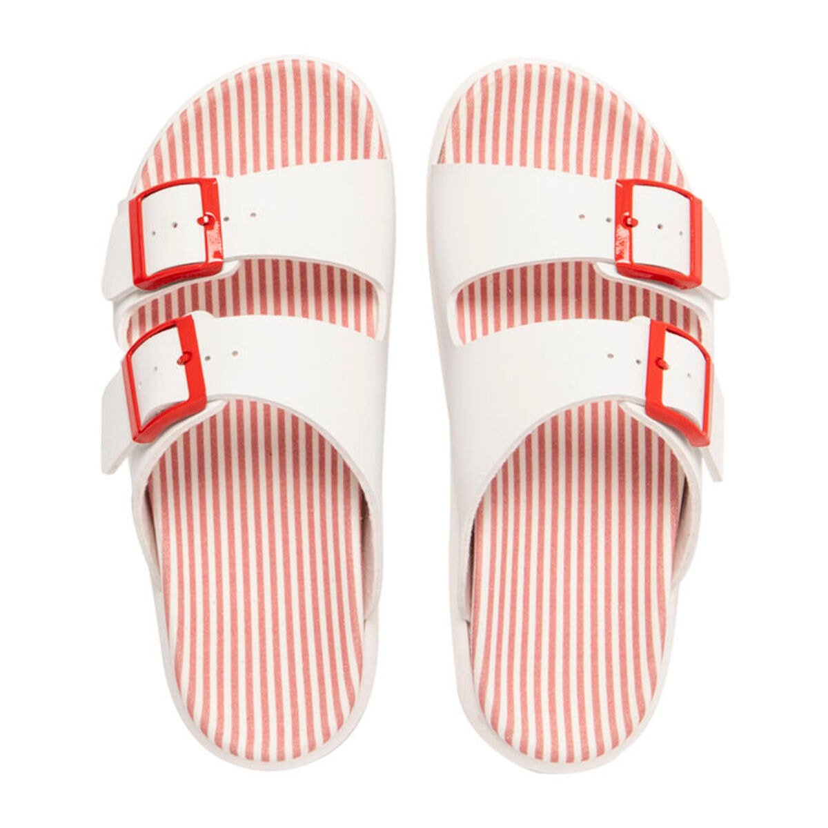 Chanclas para Mujer - VEGTUS Tanami Stripes Red