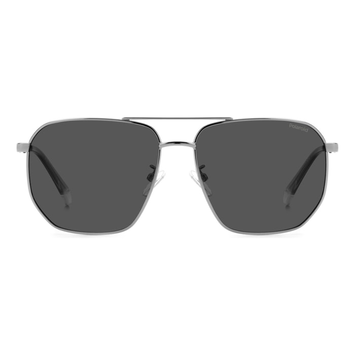 Gafas de Sol Polaroid PLD 4141/G/S/X KJ1 Polarizadas de Metal Hombre 59 mm
