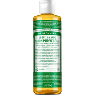 Savon liquide Amande - Un savon de Castille liquide naturel 18-en-1