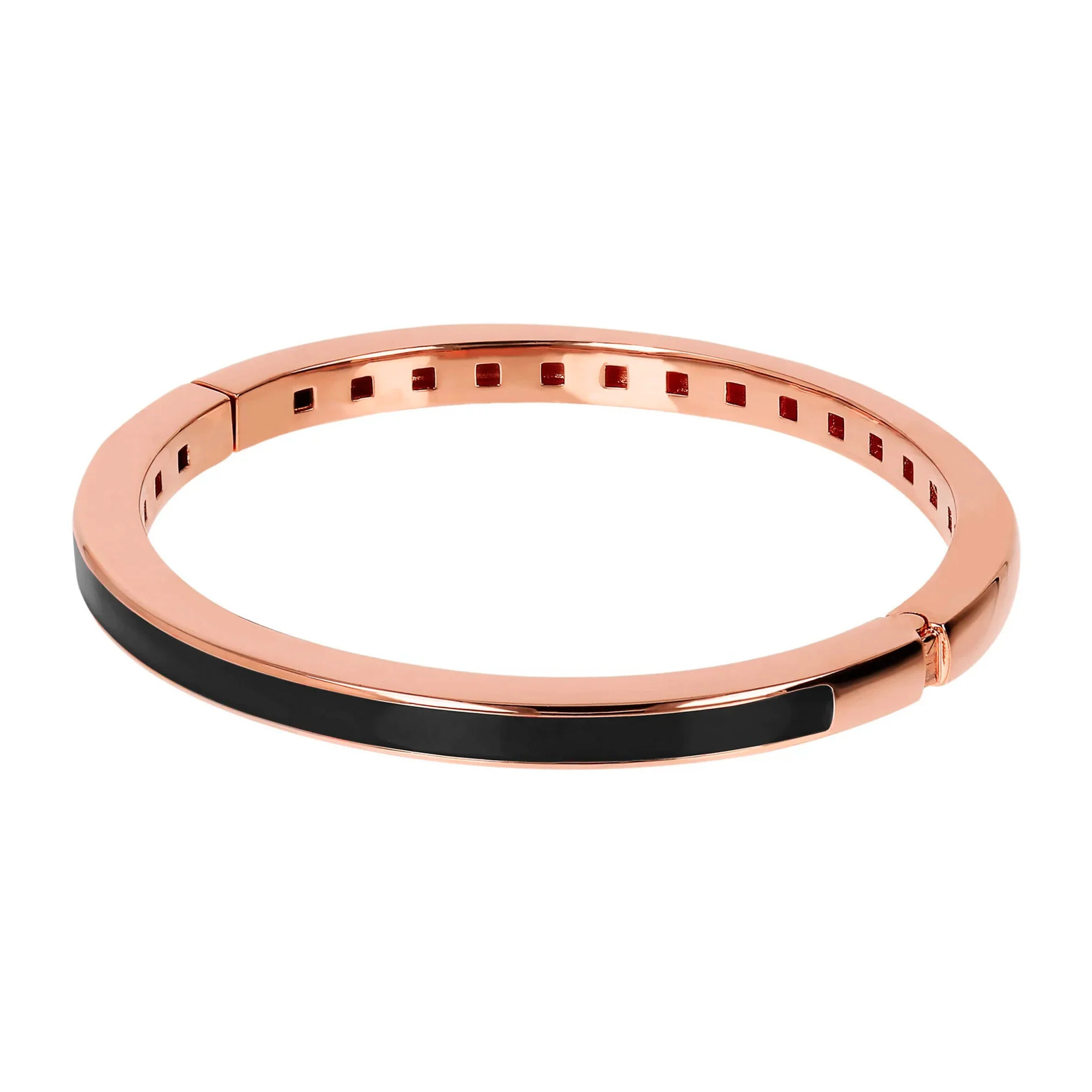 Bracciale Rigido Smaltato Fucsia