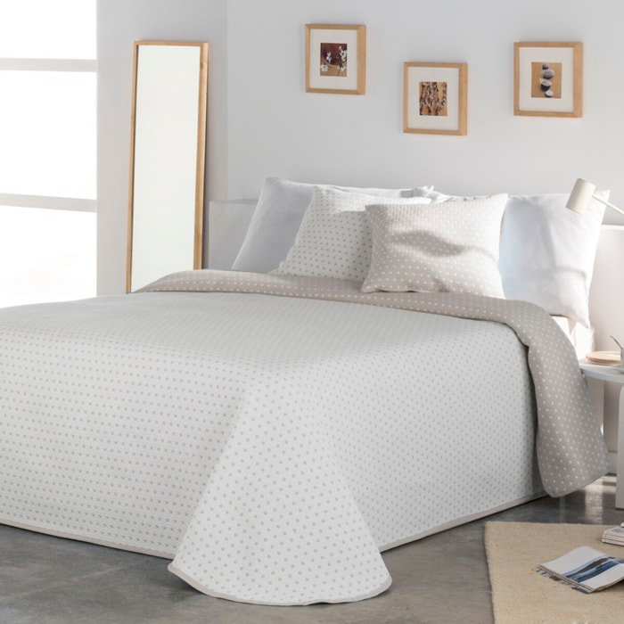 COLCHA JACQUARD OPALIA BEIG