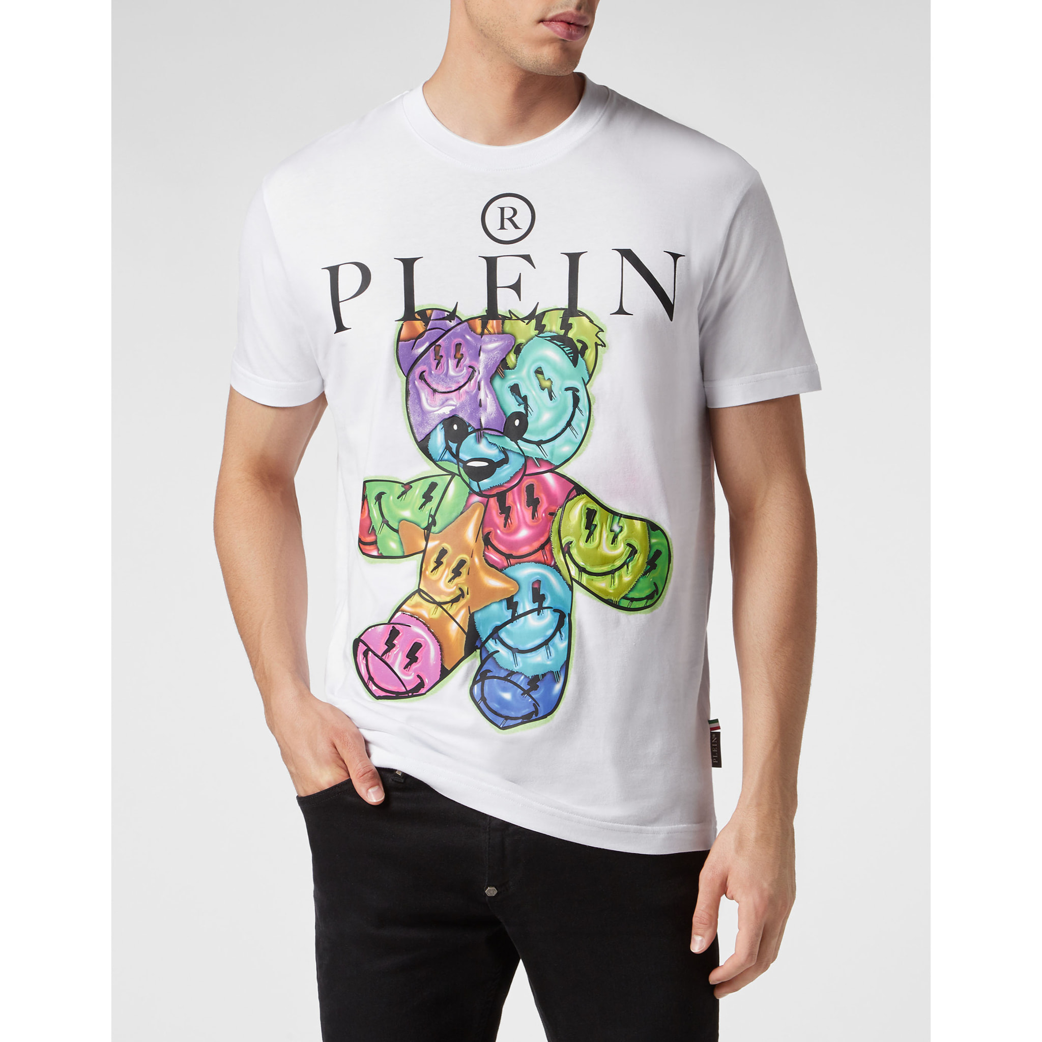 PHILIPP PLEIN Camiseta Cuello Redondo SMILE