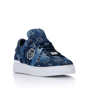 PHILIPP PLEIN Low-Top Sneakers Jacquard Monogram