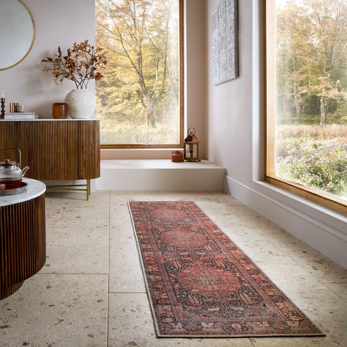 Tapis lavable de couloir NICO