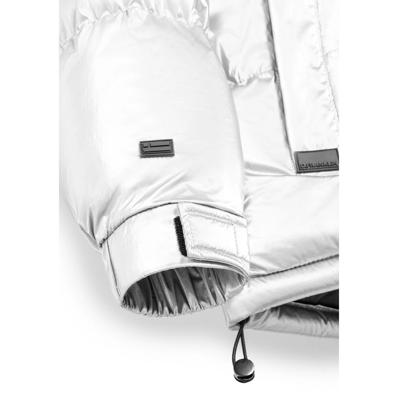 Cazadora Puffer Plata