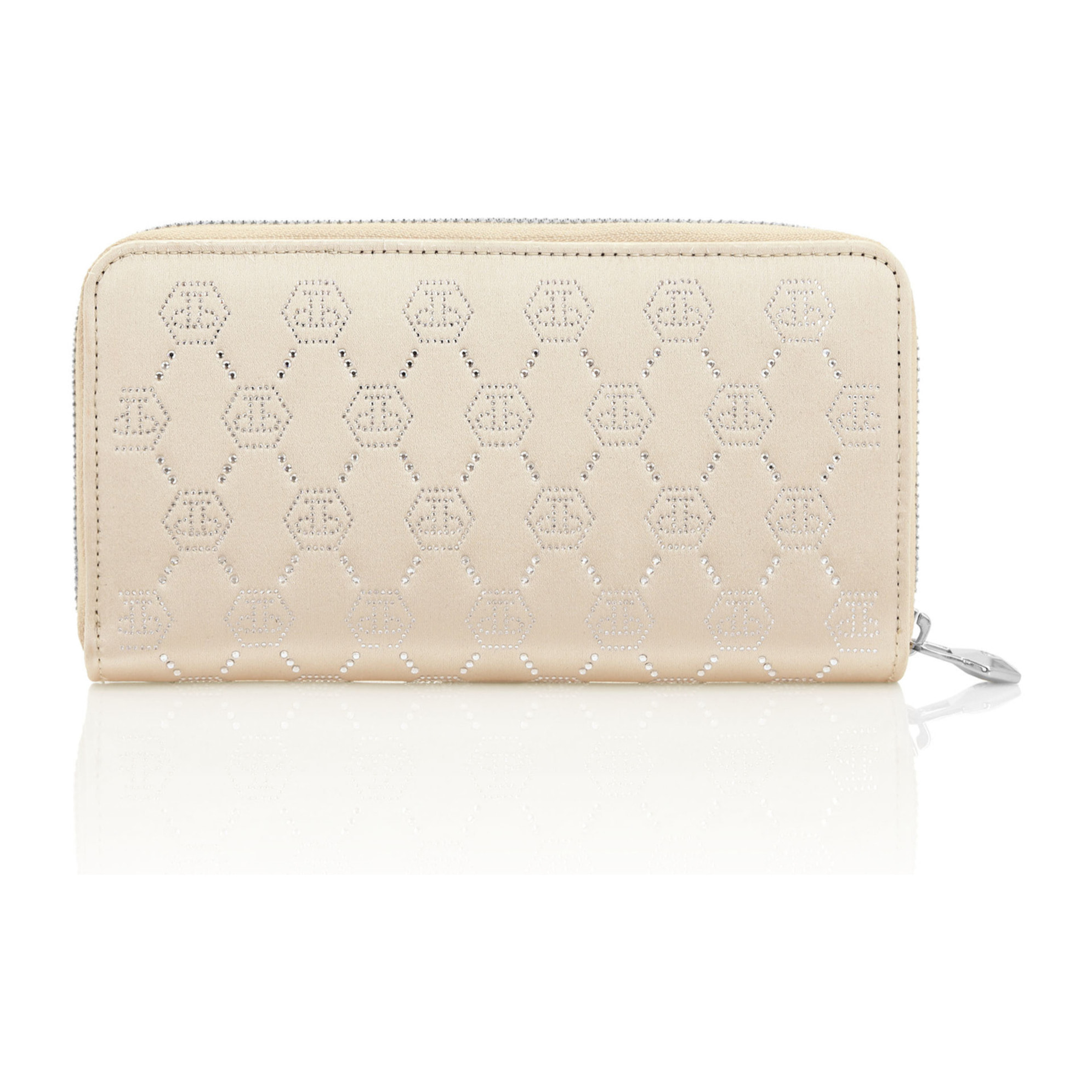 PHILIPP PLEIN Cartera con cremallera perimetral