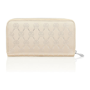 PHILIPP PLEIN Cartera con cremallera perimetral