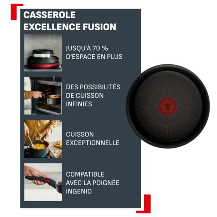 Casserole TEFAL Ingenio Excellence 18cm