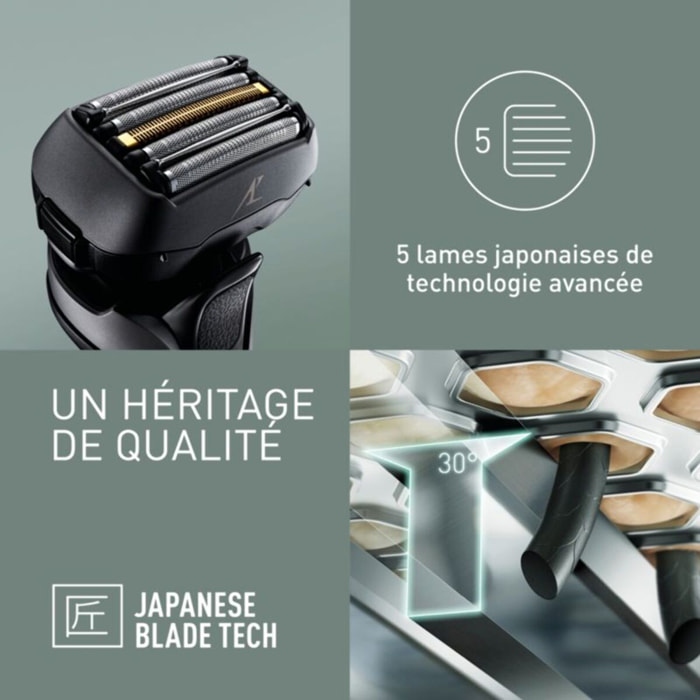 Rasoir électrique PANASONIC 5 lames ES-LV6U-K803
