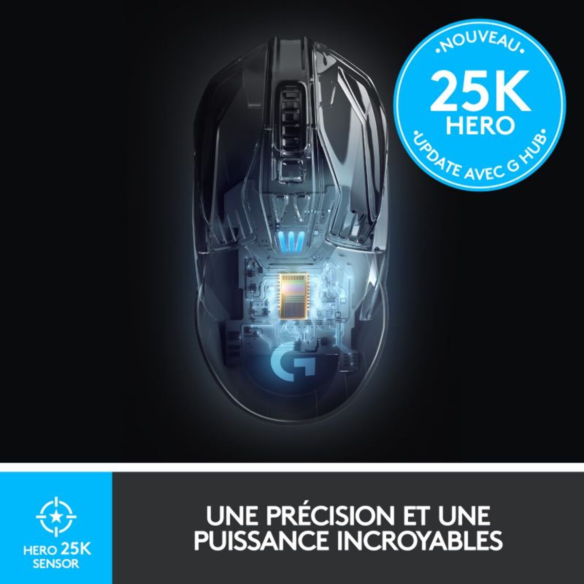 Souris Gamer Sans Fil LOGITECH G903 Lightspeed