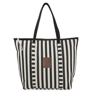 Bolso De Playa Lois Sechelt Negro