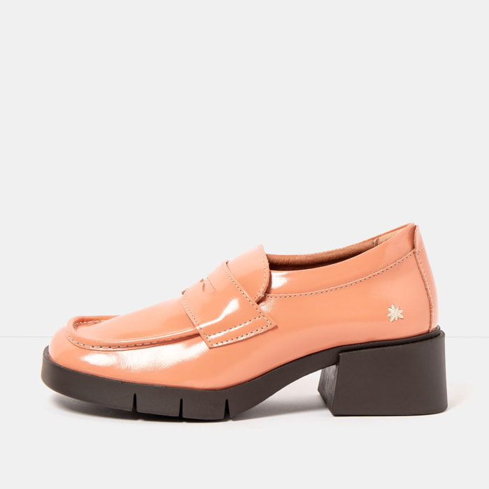 Zapatos 1283 NAPPA SHINNY FLAMINGO / VARSOVIA color Flamingo