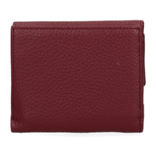 Portafoglio  da donna In Vera pelle Made in Italy 11x8,5x4 cm