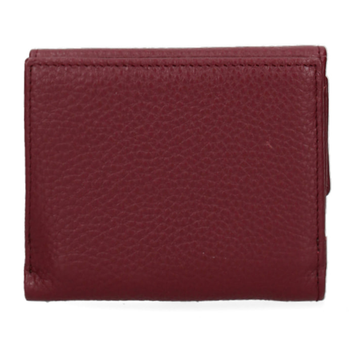 Portafoglio  da donna In Vera pelle Made in Italy 11x8,5x4 cm