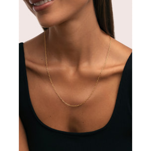 Collana Fine Chic Acciao Placcato Oro