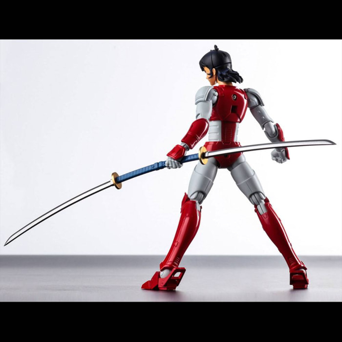 Chou-dan-kadou Yoroiden-samurai Troopers Action Figura Rekka No Ryo 16 Cm Sentinel