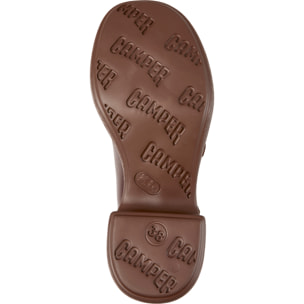 Sandalias - CAMPER Thelma - Marron - Cuero liso