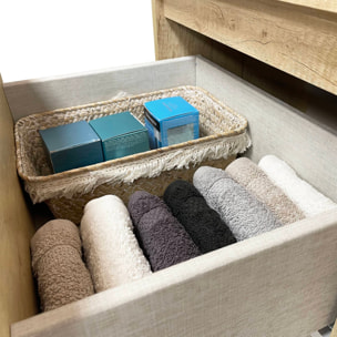 Ensemble de salle de bain MIKI 60, Alday, Blanc Mat