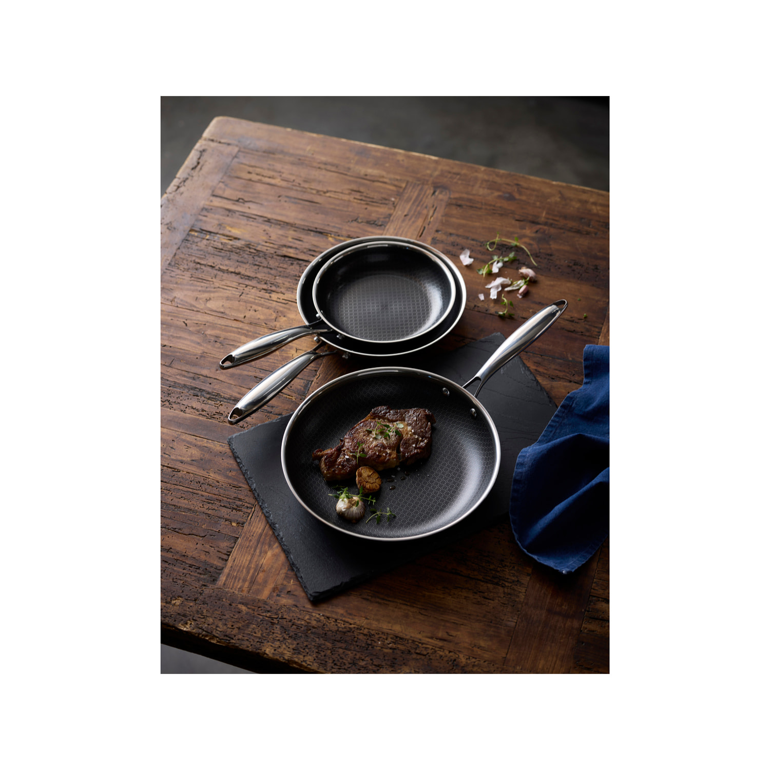 Poêle à frire Hybrid 3ply