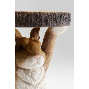 Table d'appoint Animal lapin Kare Design