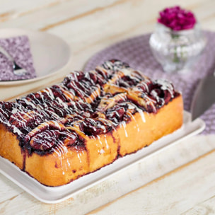 Moule à charnière rectangulaire en acier émaillé avec spatule Dr. Oetker Exclusive