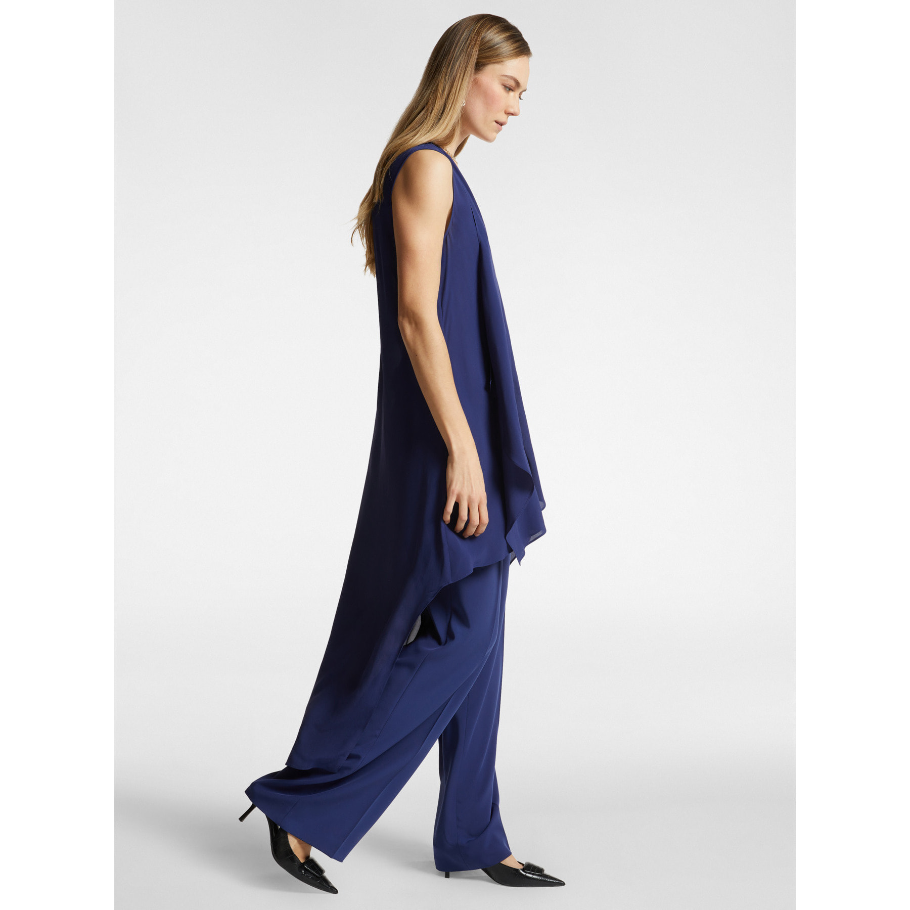 Elena Mirò - Completo elegante con pantaloni - Blu