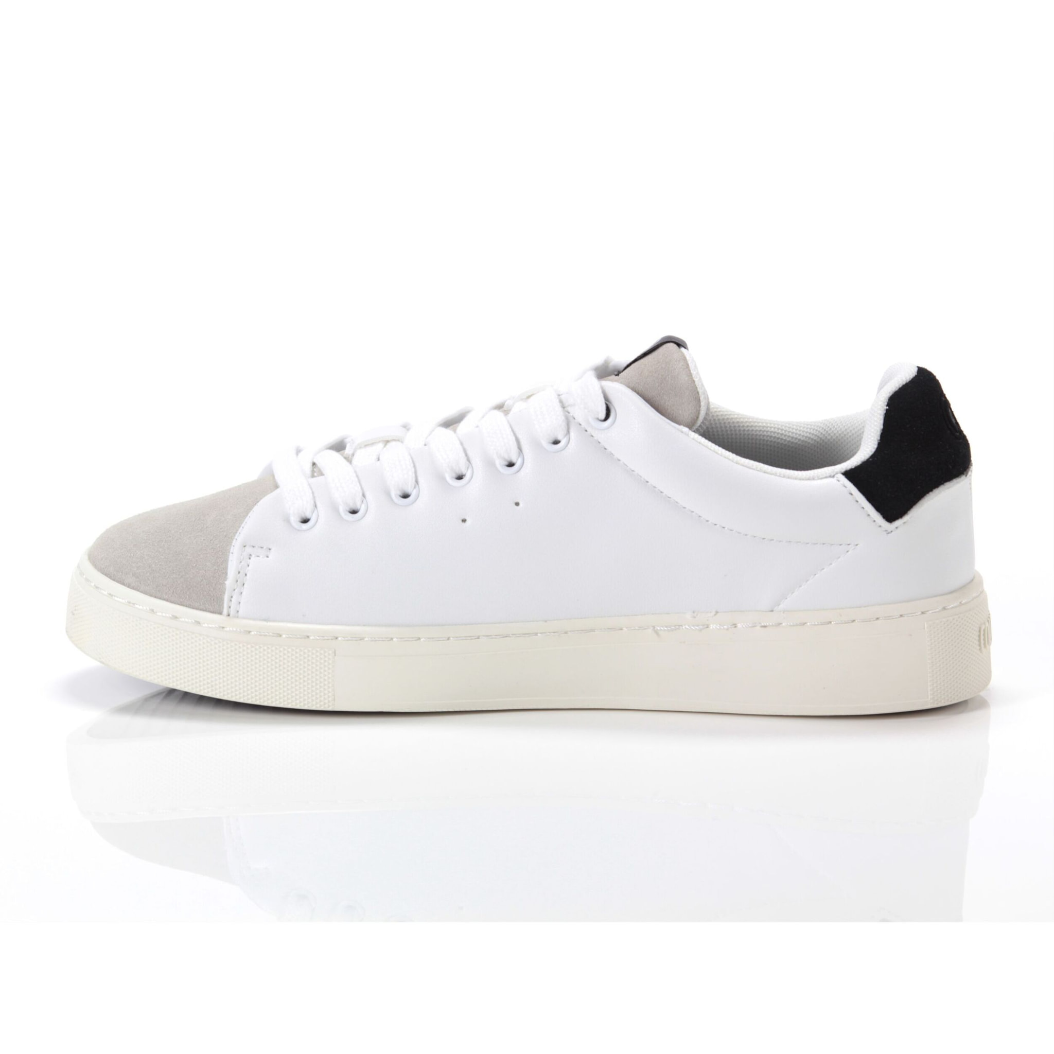 Sneakers Colmar Bates Plain White Black Bianco