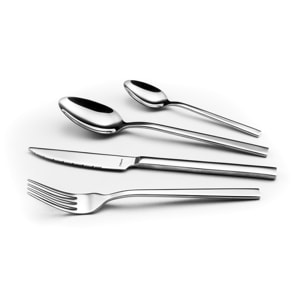 Ambre - Cubertería de 24 piezas