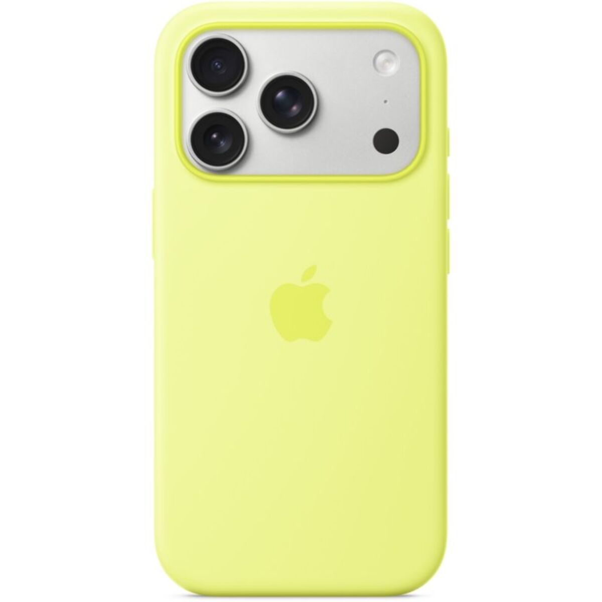 Coque APPLE iPhone 17 Pro MagSafe silicone Jaune