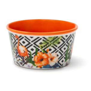 Set 6 Ciotole 8,7 cm Excelsa – Tropical Chic, New Bone China Multicolore