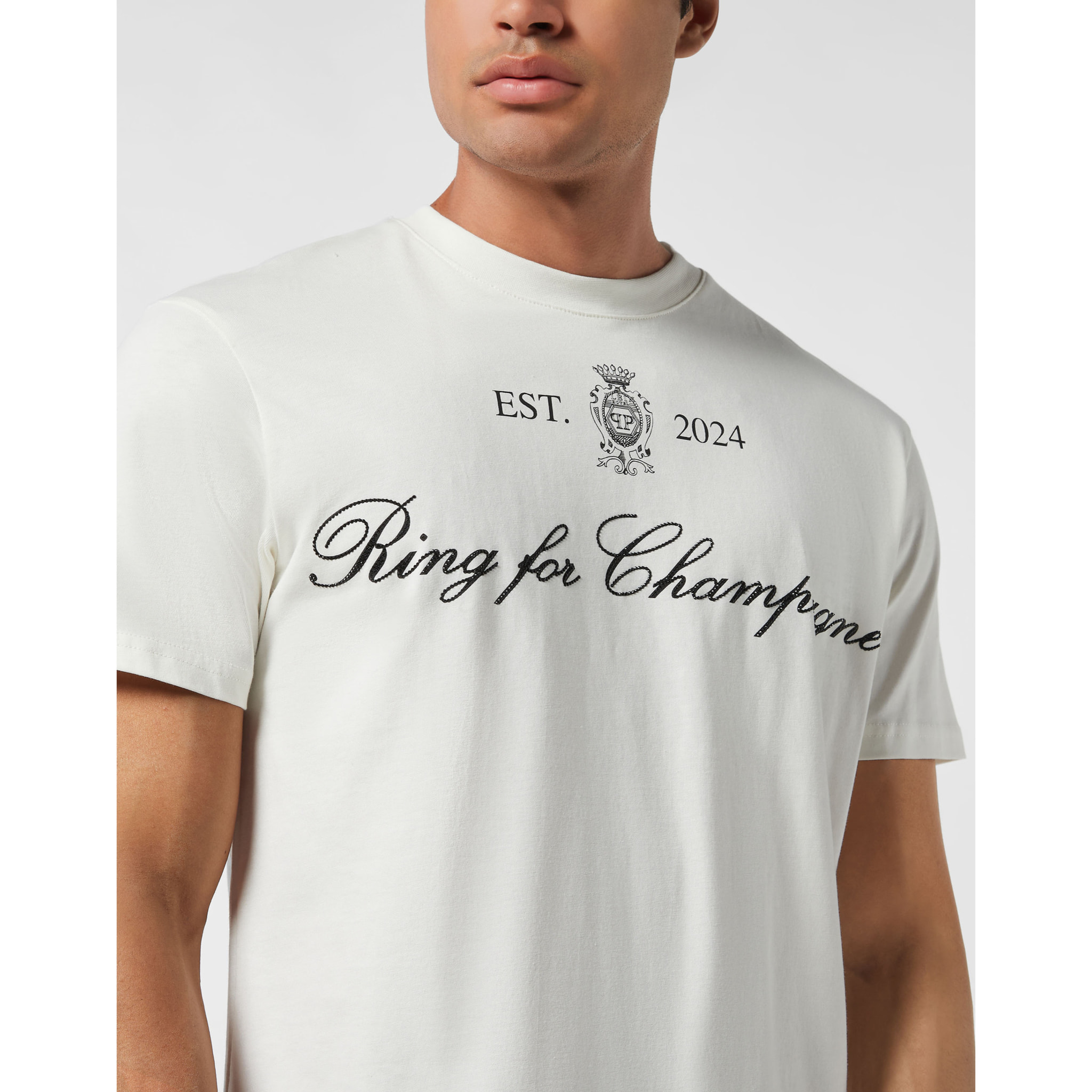 PHILIPP PLEIN Camiseta Cuello Redondo Ss