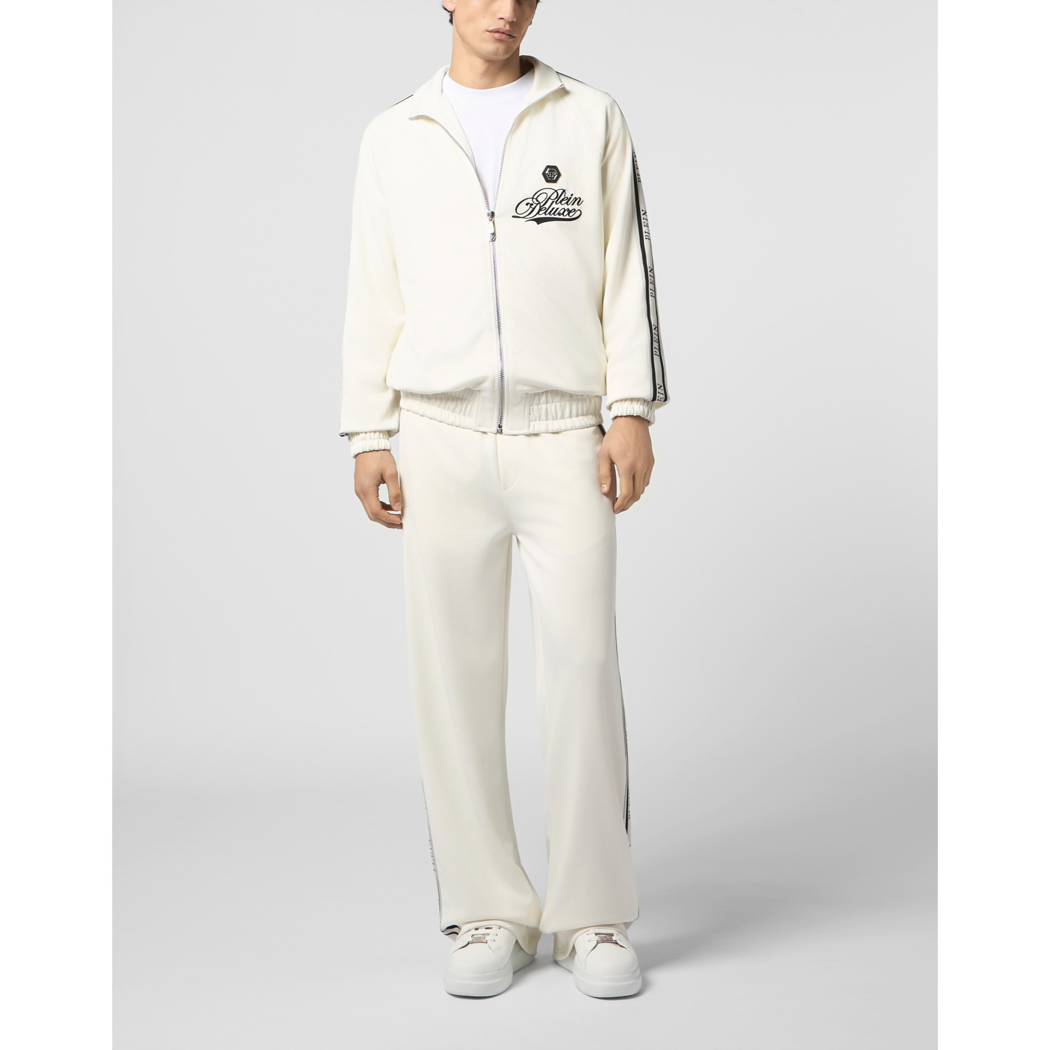 PHILIPP PLEIN Tracksuit Jacket Plein Deluxe Signature Signature