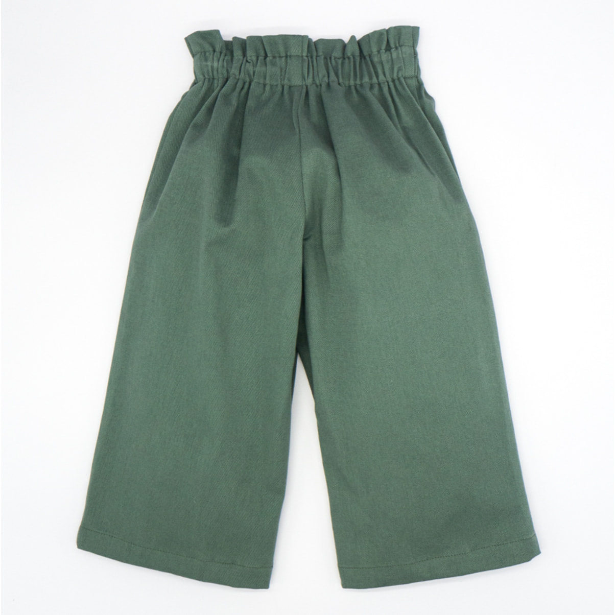 PANTALÓN BOLSILLOS CORAZÓN SARGA VERDE