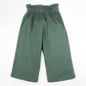 PANTALÓN BOLSILLOS CORAZÓN SARGA VERDE