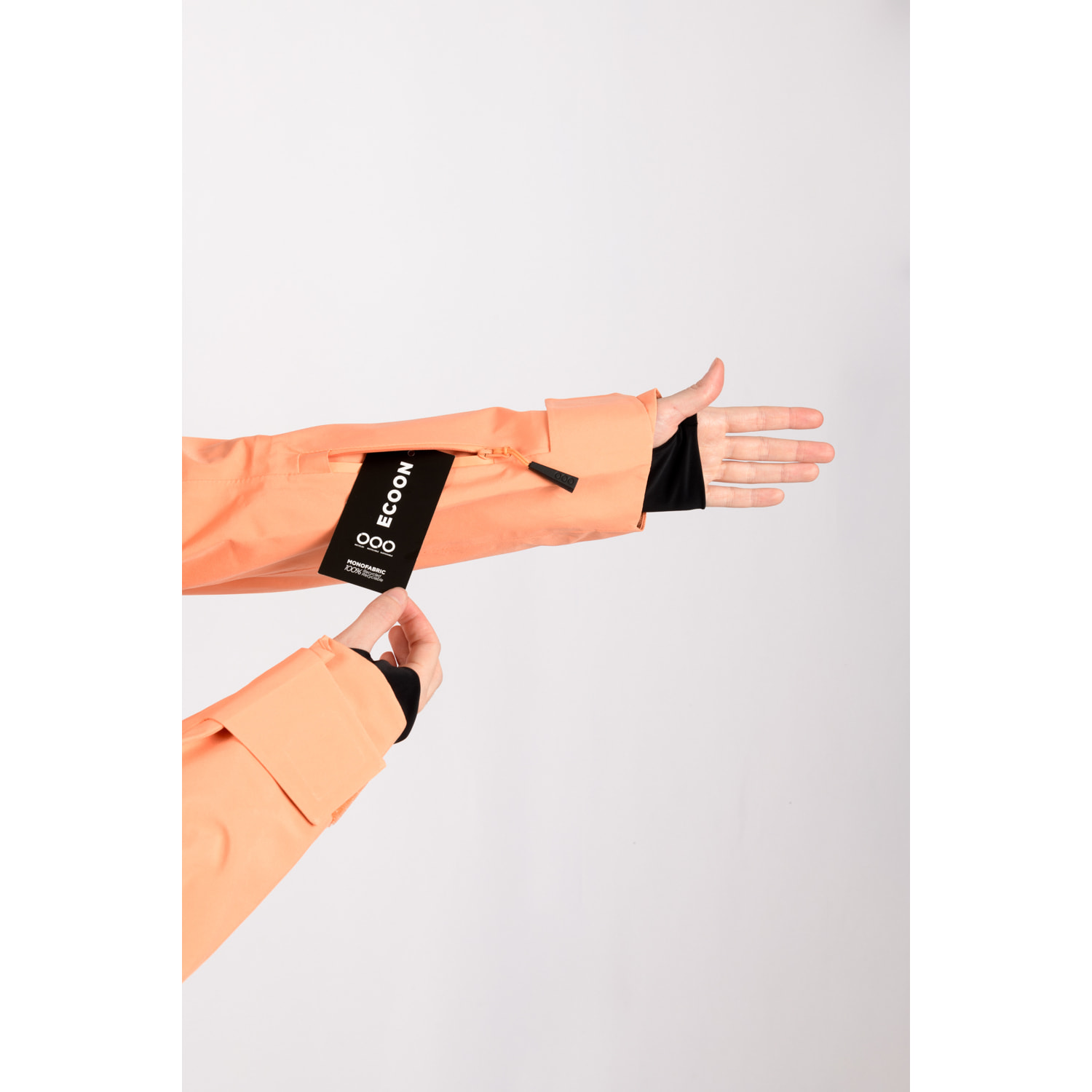 Chaqueta ECOExplorer Jacket Women marca ECOON - Naranja