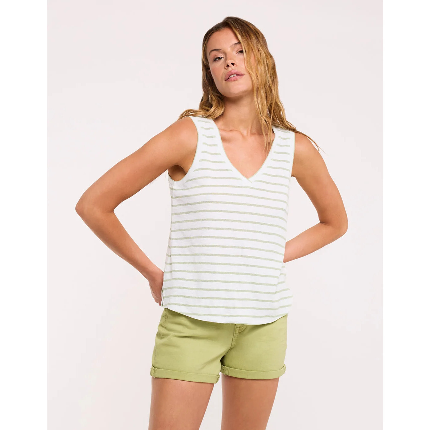 Camiseta Tirantes Verde - Nadia