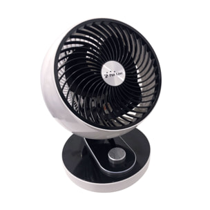 Ventilador de sobremesa 60W con 3 velocidades e inclinación regulable VENTY TA 60 PURLINE