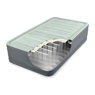 Intex Materasso Dura-Beam PremAire Singolo Autogonfiante, 99x191x46 cm