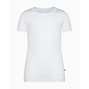 T-shirt girocollo bimbo in cotone organico