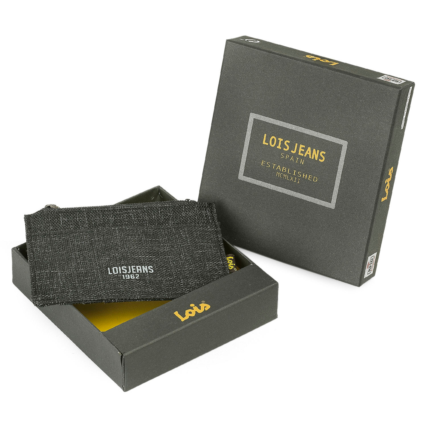 Tarjetero Monedero Lois Harrison Negro