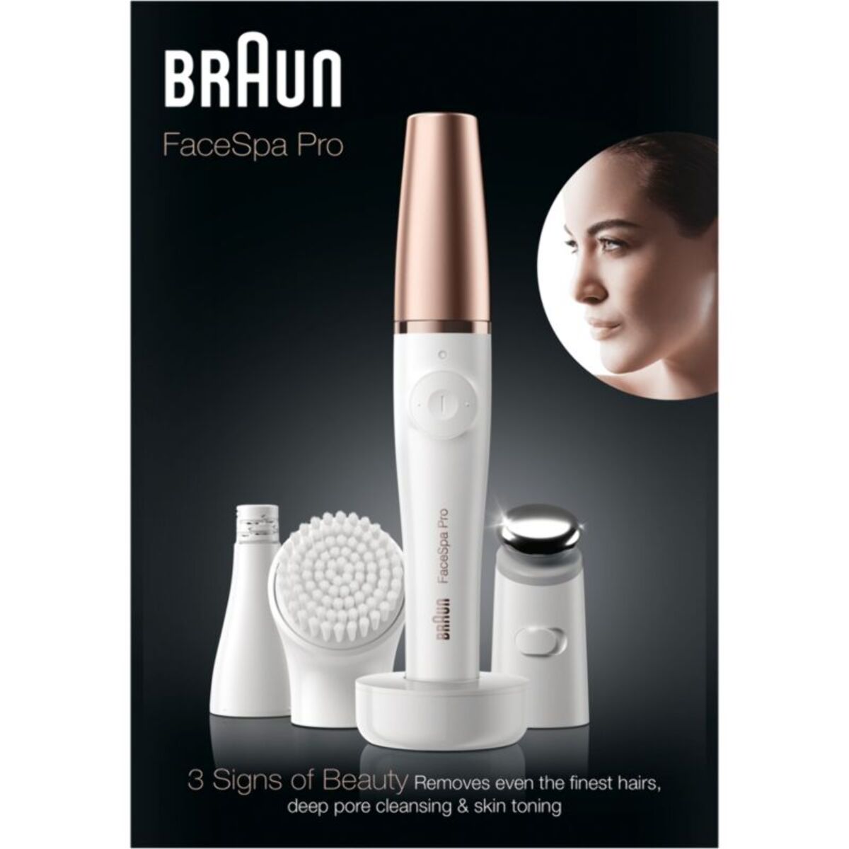 Epilateur BRAUN FaceSpa Pro 911 + brosse visage