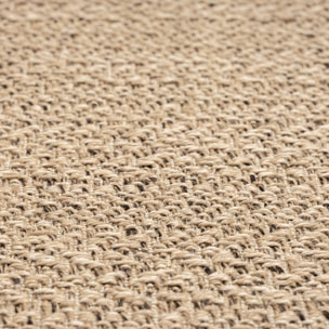 Tapis extérieur intérieur NOLAM aspect jute ton sur ton