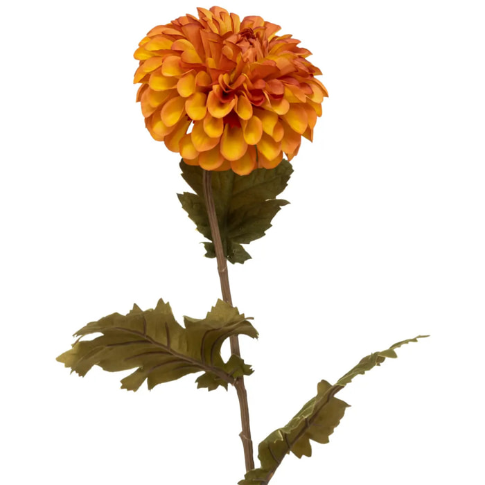 Tige "Dahlia" artificielle H65 cm