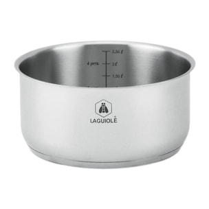 Set de 7 pièces inox amovible antiadhésif - "Réactif"