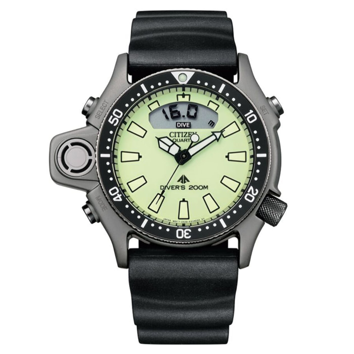 Reloj Citizen JP2007-17W Hombre Analogico/digital Cuarzo con Correa de Acero inoxidable
