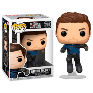 The Falcon E The Winter Soldier Funko POP Marvel Vinile Figura Winter Soldier 9 cm